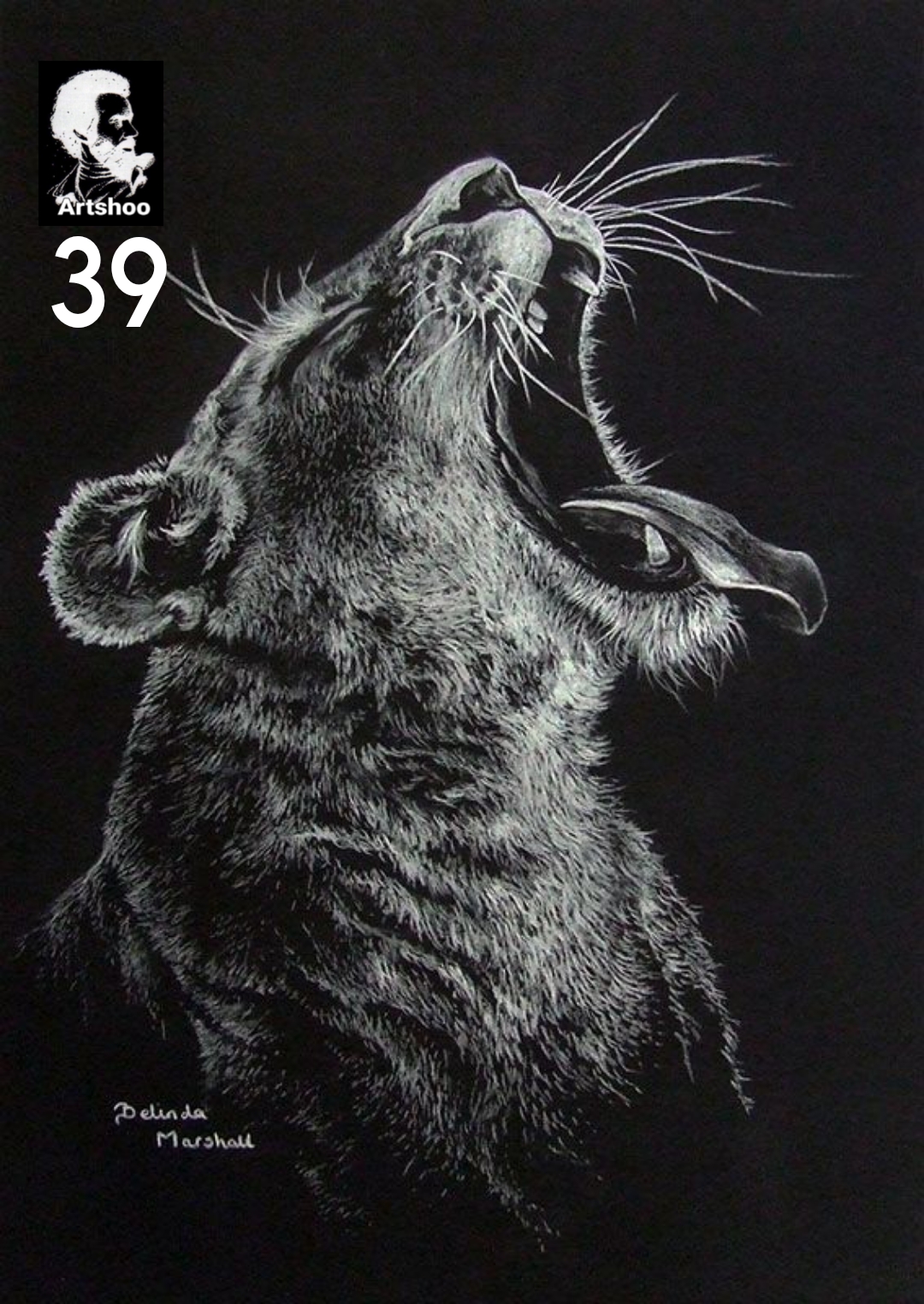 آموزش نقاشی طراحی سیاه قلم شهرری